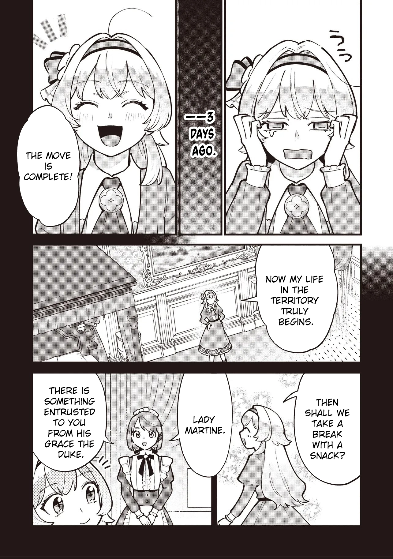 Reborn Young Countess Using Magic to Develop Her Lands Chapter 8 Page 13